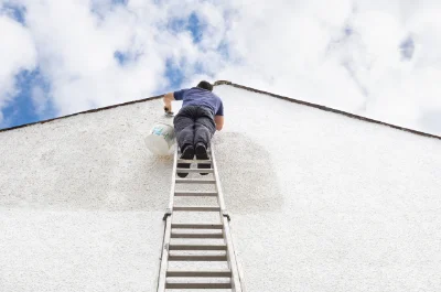 Peinture extérieure à Jeurre — façades et ravalement